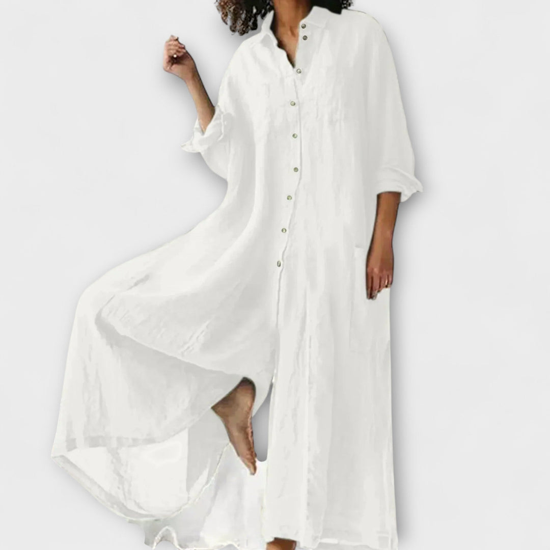 Theodora - Bequemer, lockerer Jumpsuit