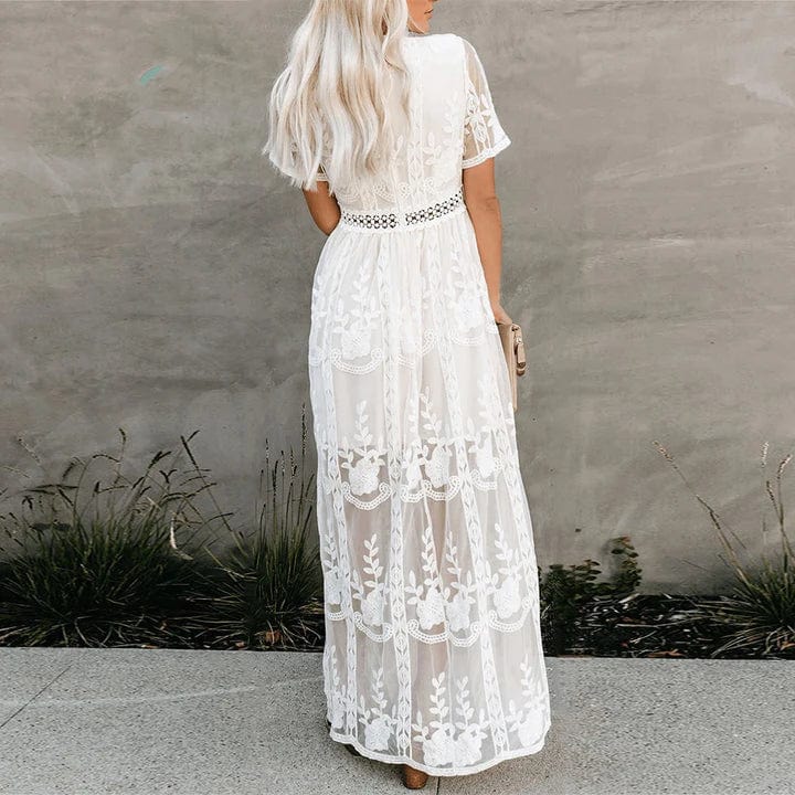 Adelinde - Ibiza Maxikleid aus Spitze