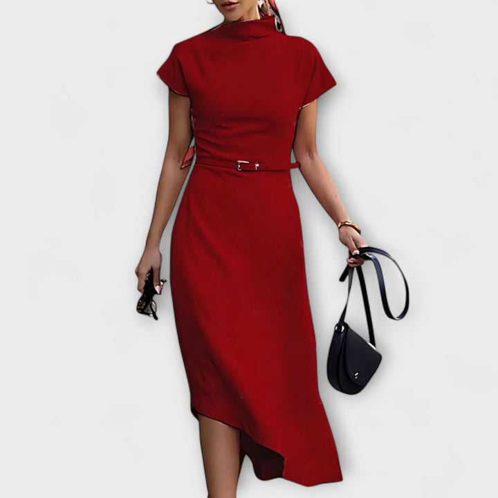 Waltraut - Asymmetrisches Urban Kleid
