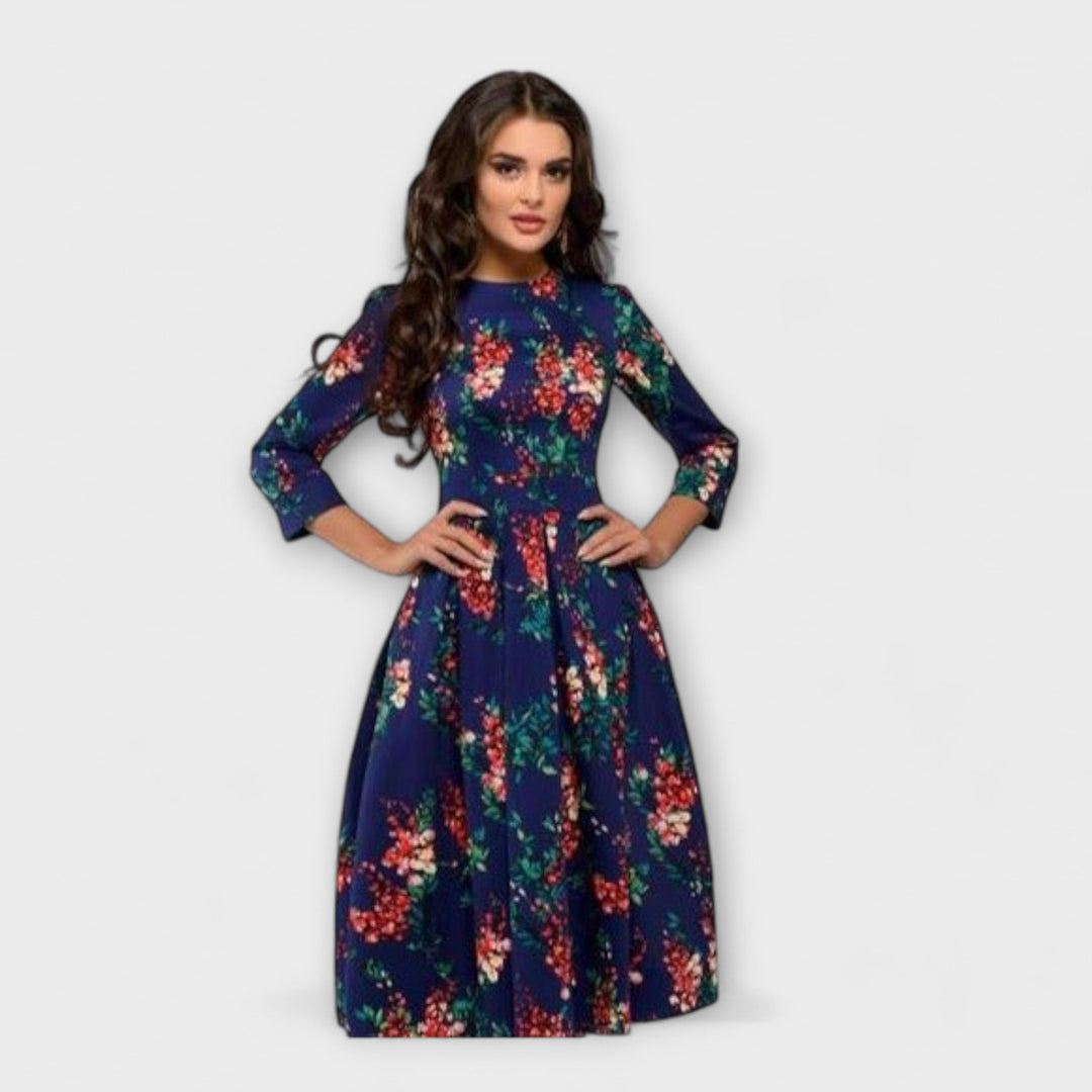 Xenia - Elegantes knielanges Kleid