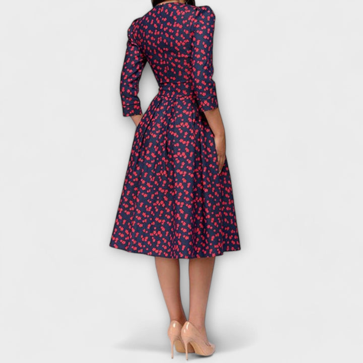 Xenia - Elegantes knielanges Kleid