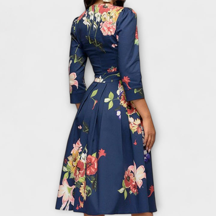 Xenia - Elegantes knielanges Kleid