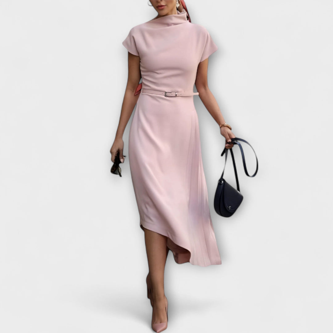 Waltraut - Asymmetrisches Urban Kleid