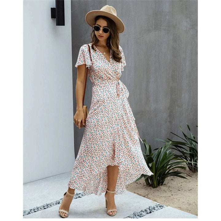 Gerlinde  - Ibiza Kleid mit Print