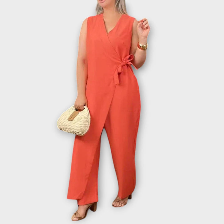 Jana - Eleganter Jumpsuit mit Wickelschnitt