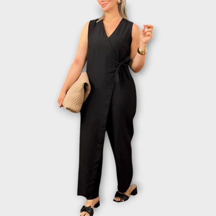 Jana - Eleganter Jumpsuit mit Wickelschnitt