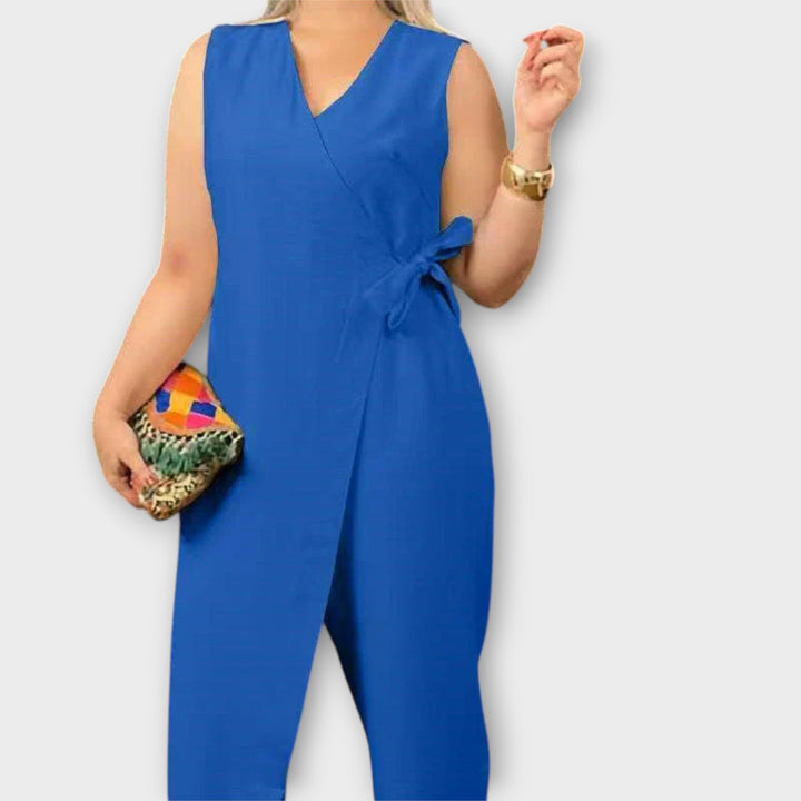 Jana - Eleganter Jumpsuit mit Wickelschnitt