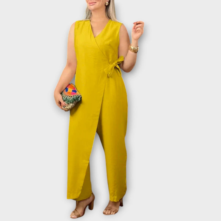 Jana - Eleganter Jumpsuit mit Wickelschnitt