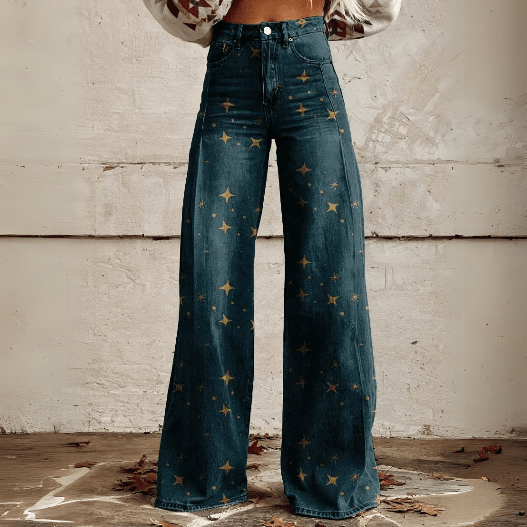 Minna - Boho Hose im Vintage Stil