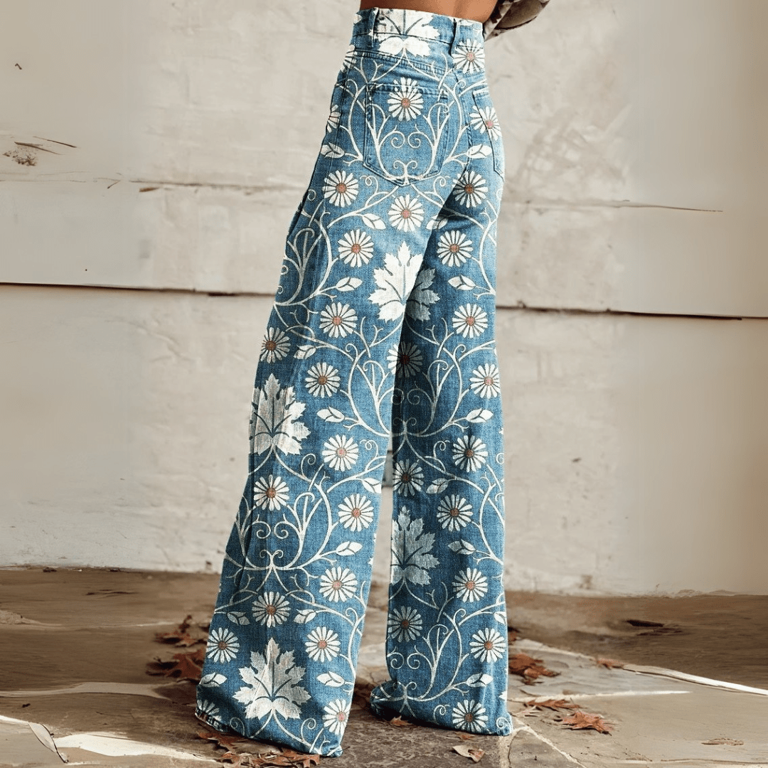 Minna - Boho Hose im Vintage Stil