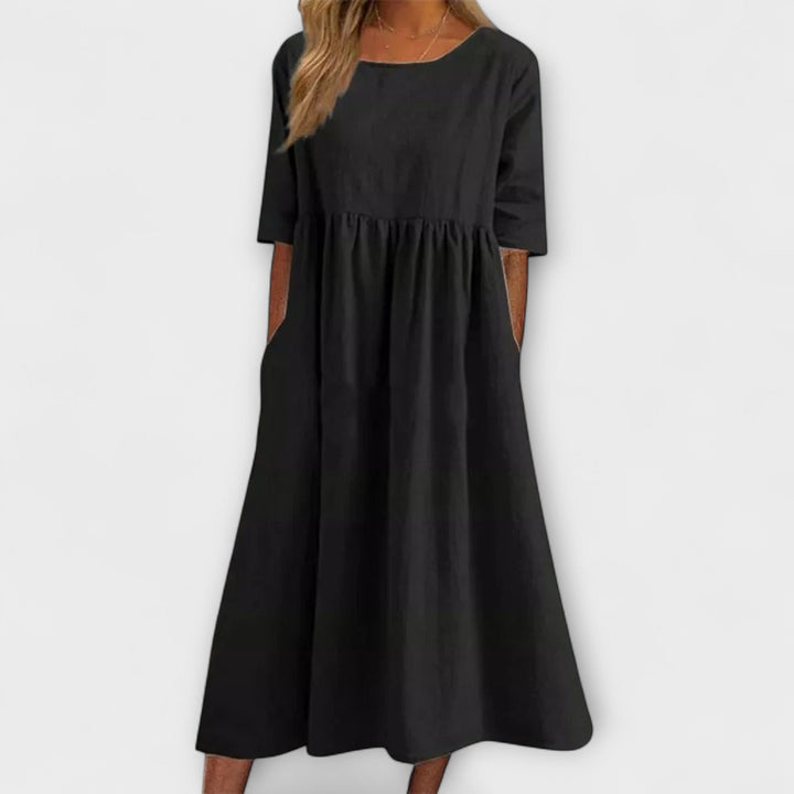 Zenta - Bauchbedeckendes Kleid