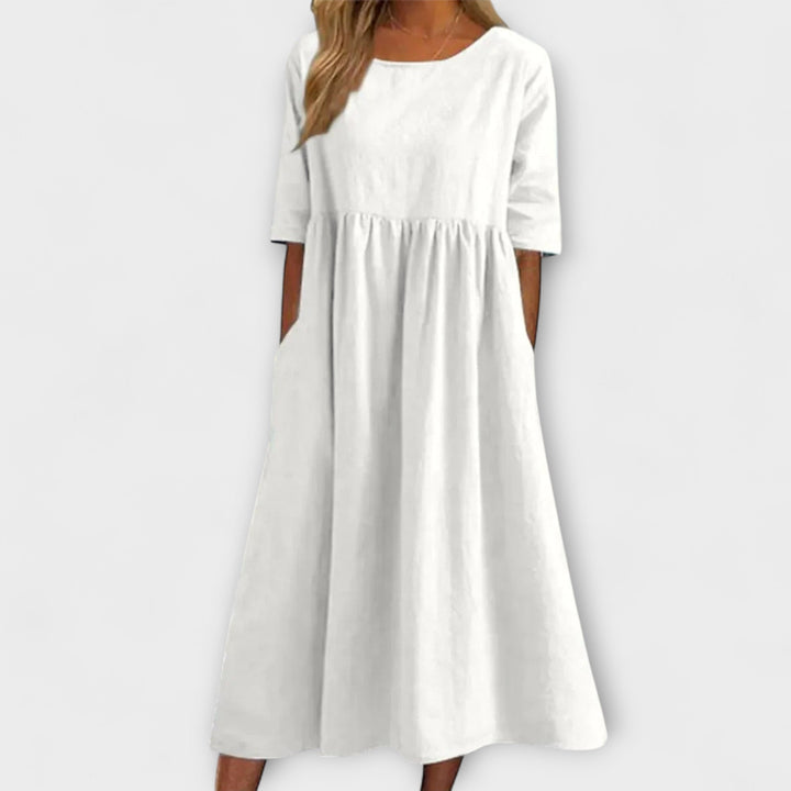 Zenta - Bauchbedeckendes Kleid