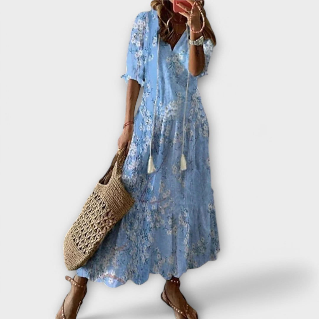 Helma - Bohème Maxi Dress